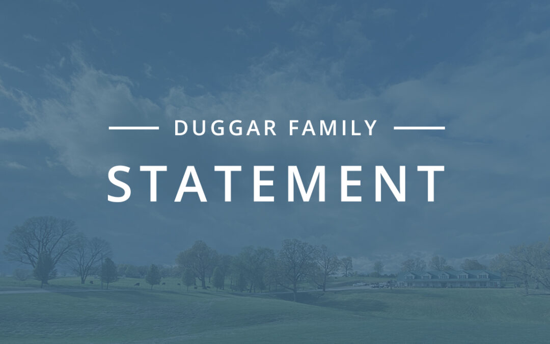 Duggar Family Statement